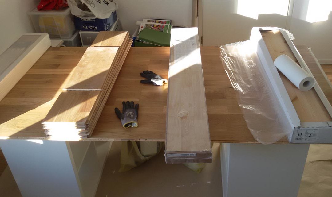 Schreibtisch, Schreibtischbau, selberbauen, DIY, mmpdesign